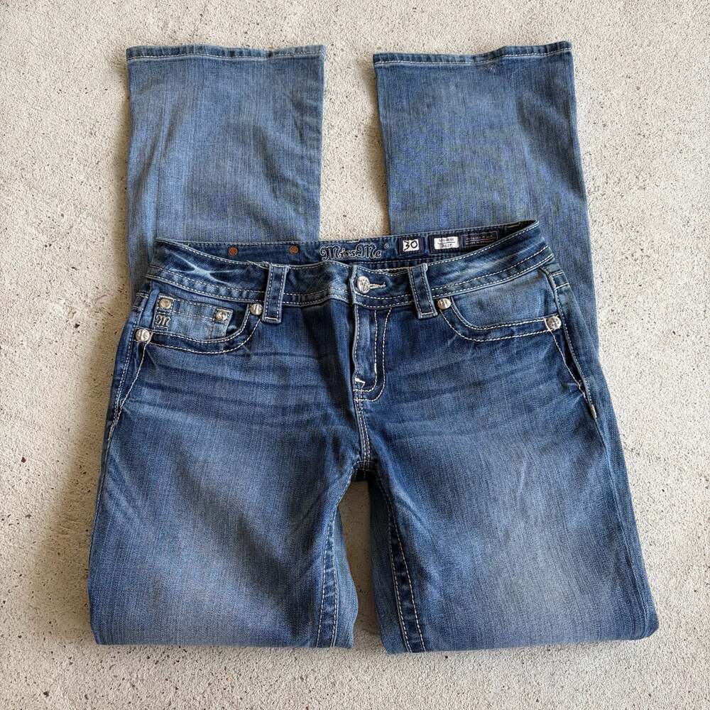 Miss Me Mid-Rise Bootcut Jeans Size 30